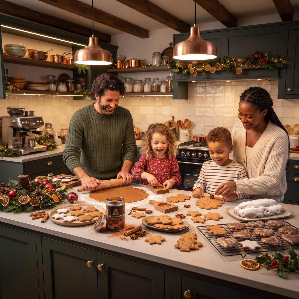 A To Z Winterzauber Backgewürz 50g | Für Lebkuchen, Stollen & Spekulatius | 100% naturrein, Halal