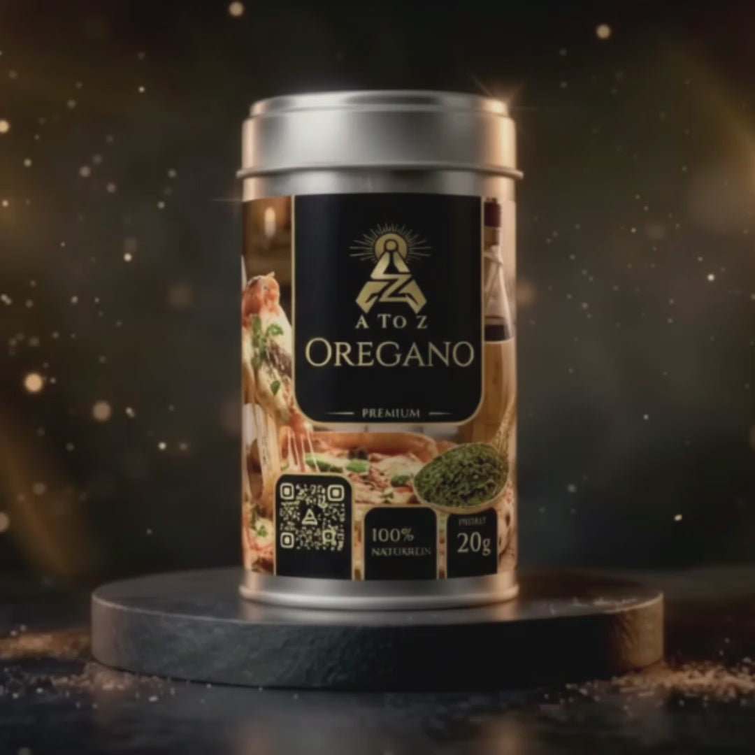 A To Z Oregano gerebelt Premium 20g | Für Pizza, Pasta & mediterrane Gerichte | 100% rein, Halal